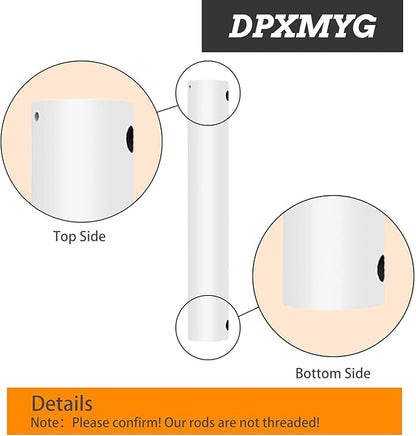 DPXMYG 16 inch Ceiling Fan Downrod - Image 3