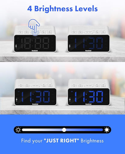 Homicial Digital Alarm Clock Radio - Image 4