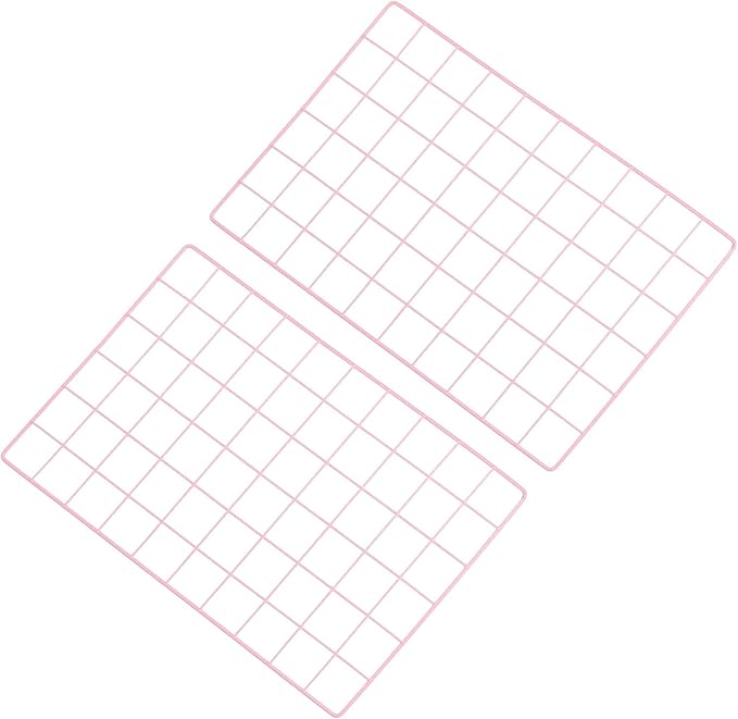 PATIKIL 12"x20" Wire Grid Panel, 2 Pack Board Photo Pictures Memo Display Grid by PATIKIL