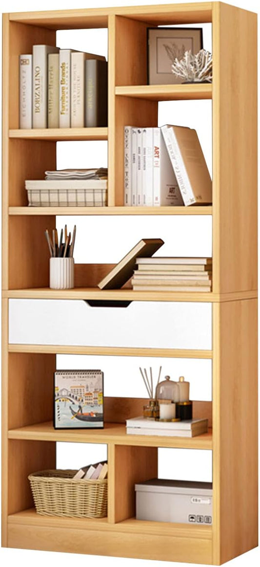 IOTXY Wooden Open Shelf Bookcase by IOTXY