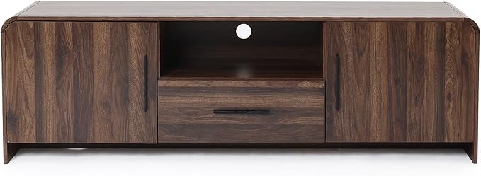 LuxenHome 70" Mid-Century Modern TV Stand - Image 8