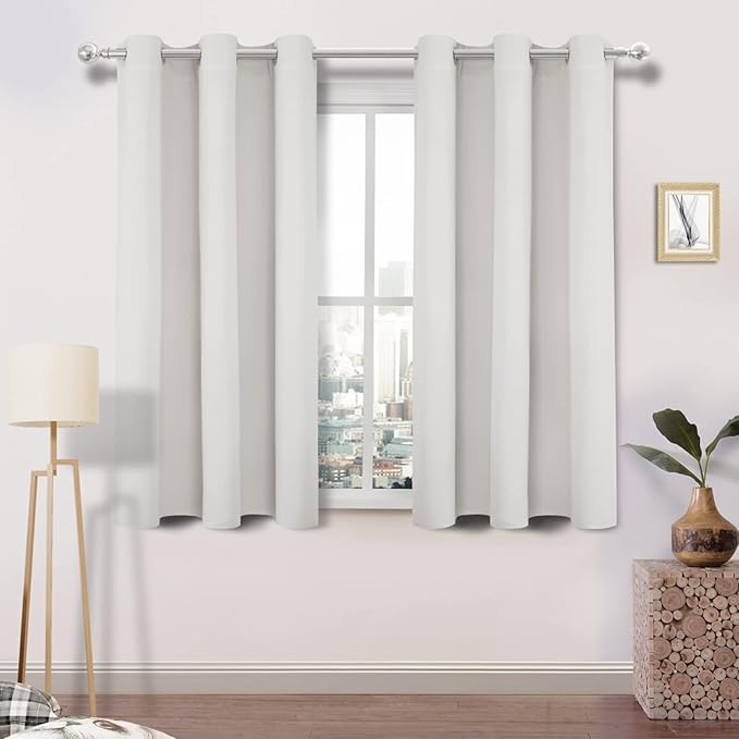 DWCN Curtains 54 Inches Long, Thermal Blackout by DWCN