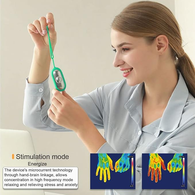 Handheld Relaxation Device, Compact Sleep Device, Massage Improved Mood and - Image 4