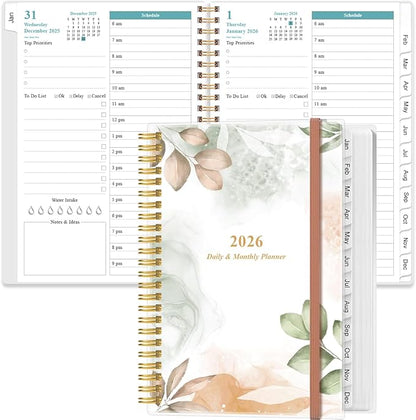 2026 Daily & Monthly Planner by Heveboik