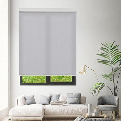 Tipiace Motorized Blinds with Remote Window Roller Shade Wireless Rechargeable - Image 4