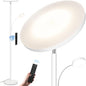 Floor Lamp, Upgraded 42W/4200LM Super Bright Floor Lamp, 2-in-1 LED Dimmable by Aulaiyi