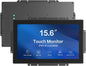 High Brightness 15.6 Inch Industrial Outdoor Open Frame Touch Screen Monitor by GreenTouch