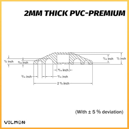 10FT Cord Cover, Flexible Floor Cable Cover, Cord Hider to Organize and Protect - Image 2