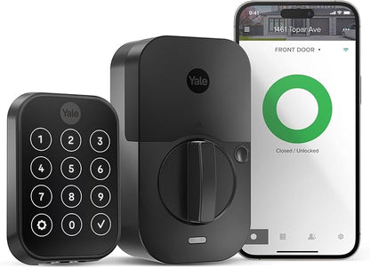 Yale Assure Lock 2 with Wi-Fi – Black Suede Smart Lock by Yale