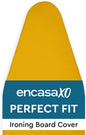 Encasa XO Ironing Board Cover and Pad 49"x18" - 4mm Felt Wide Iron Board Cover by EncasaXO