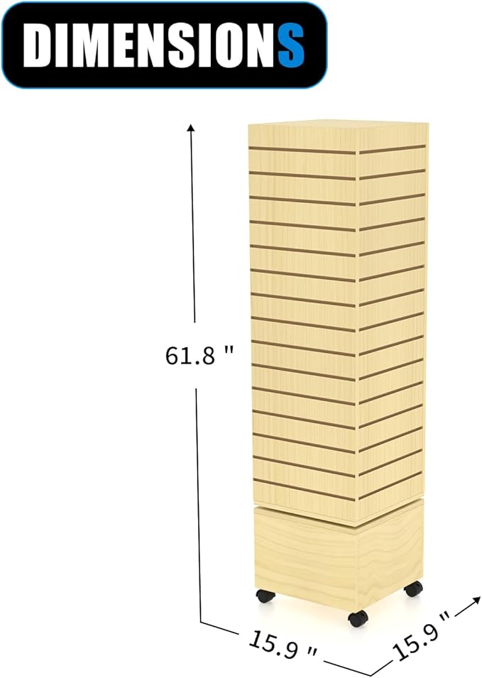 16" W * 16" D * 62" H - Image 2