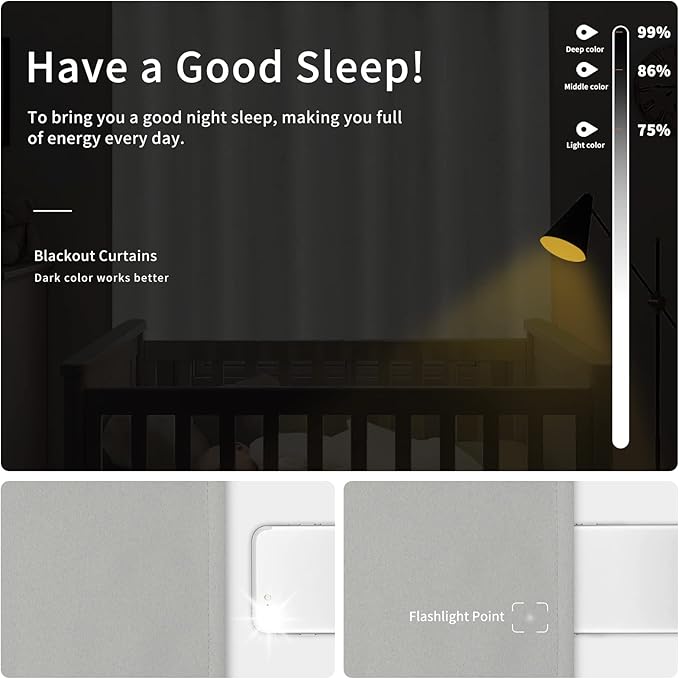 Easy-Going Blackout Door Curtains - Image 2
