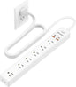 6 Ft Power Strip Surge Protector by Maxpw