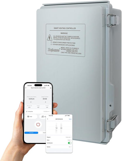 Zuomeng Smart Heat On/Off Controller, Compatible by Zuomeng