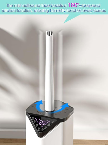19L/5Gal Humidifiers for Bedroom Large Room 2800 sq ft, Quiet Humidifiers for - Image 3