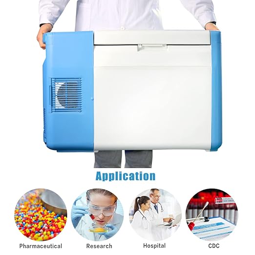 -123 °F Ultra-Low Temperature Freezer 86°C Portable Lab Cryogenic 20L - Image 3