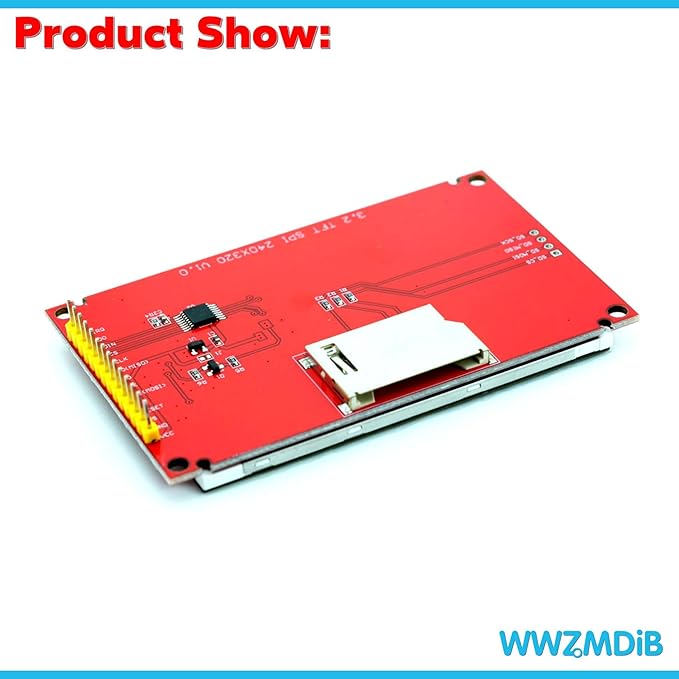 WWZMDiB TFT LCD Touch Display Module SPI Interface - Image 5