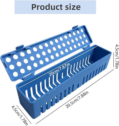 Dental Autoclave Sterilization Cassette Rack Box Tray, Plastic Sterilizing Tray - Image 2