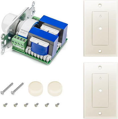 RECOIL VC-R100 100W Impedance Matching Wall Mount Volume Control Knob, Flush - Image 2