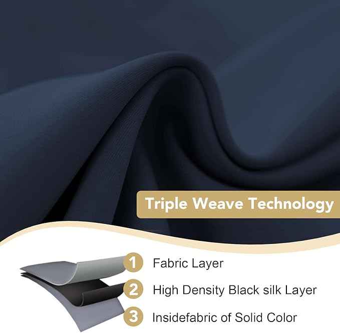 H.VERSAILTEX Premium Blackout Room Darkening Innovated Microfiber Home Fashion - Image 4