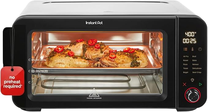 Instant Pot No Preheat Required* 6-Slice Air Fryer Toaster Oven by InstantPot