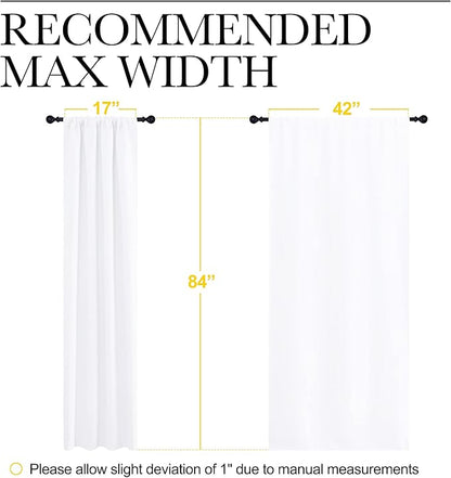 NICETOWN Kitchen Window Curtain Panels - Image 7