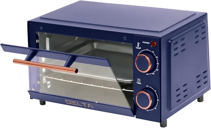 9L Toaster Oven, Small Countertop Electric Oven 750W, 60-Min Timer Auto Shut-Off - Image 6
