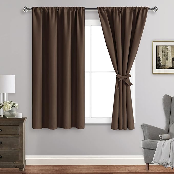 JIUZHEN Blackout Curtains for Bedroom by JIUZHEN