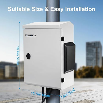 Outdoor Electrical Box, Cold-Rolled Steel Plate, Aluminum Alloy Back Beam - Image 4