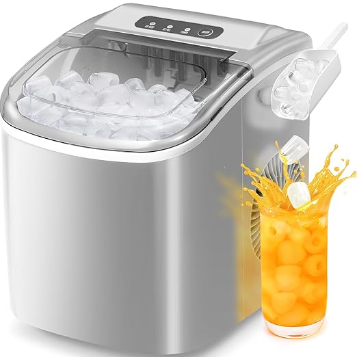 Antarctic Star Countertop Ice Maker，Portable Ice Makers by AntarcticStar