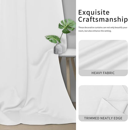 Easy-Going Blackout Curtains for Bedroom, Solid Thermal Insulated Grommet and - Image 5