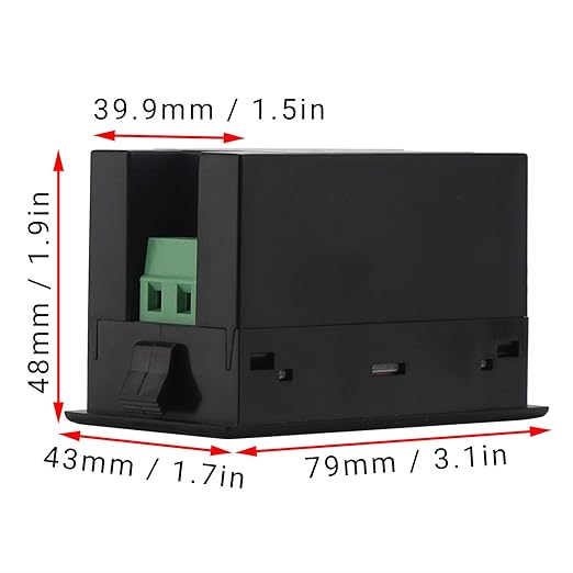 DROK AC Meter, AC 80-300V 100A Voltage Current Power Factor Frequency Electric - Image 4