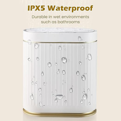 Bathroom Trash Can with Lid Automatic 2 Gallon Motion Sensor Garbage Bin - Image 6