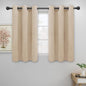 Easy-Going Blackout Curtains for Bedroom, Solid Thermal Insulated Grommet and by Easy-Going