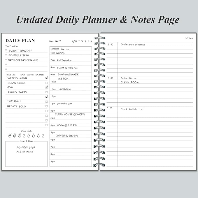 Daily Planner Undated - Image 3