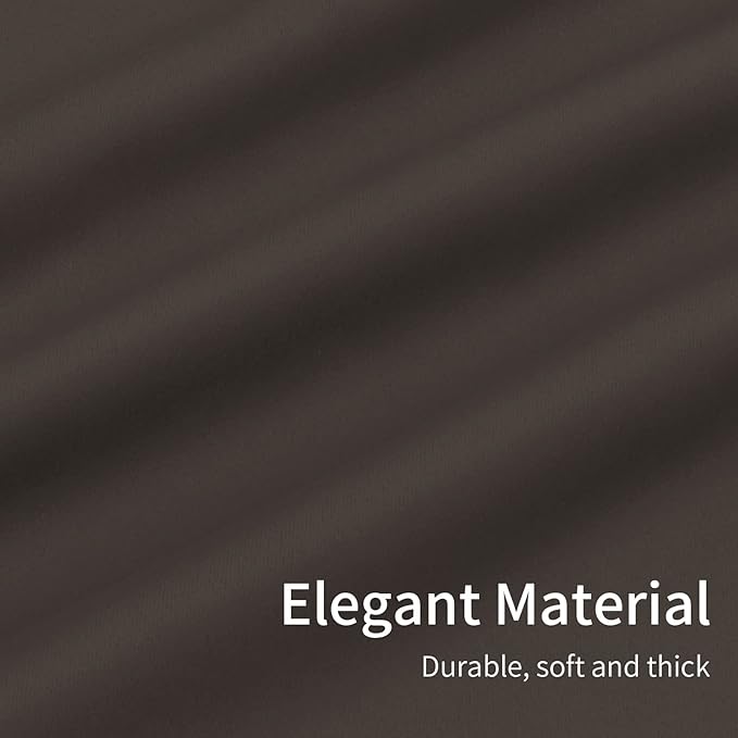 Easy-Going Blackout Curtains for Bedroom, Solid Thermal Insulated Grommet and - Image 6