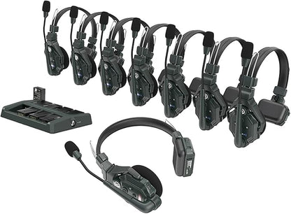 Hollyland Solidcom C1 8-Users Wireless Headset Intercom System Full Duplex by Hollyland