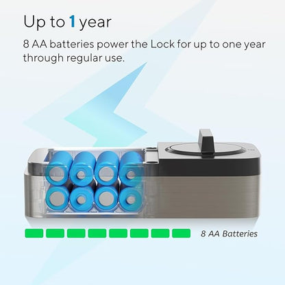ULTRALOQ 2025 Upgrade Bolt NFC Smart Door Lock, Built-in WiFi Deadbolt 6-in-1 - Image 9