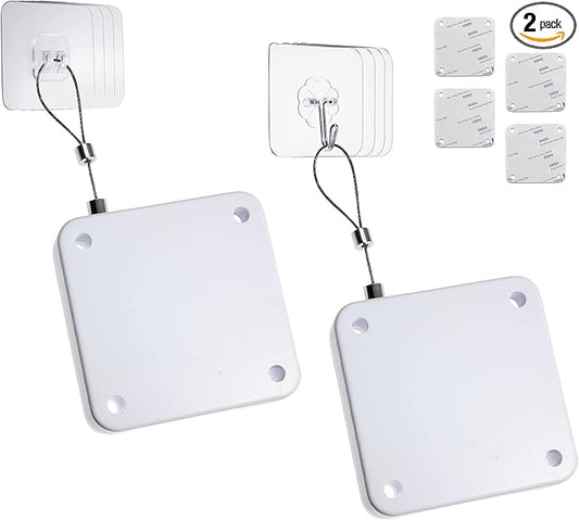 Rierdge 800g Set of 2 Punch-Free Automatic Sensor Door Closer by Rierdge