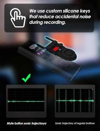64GB Jaswill Digital Voice Recorder - Image 4