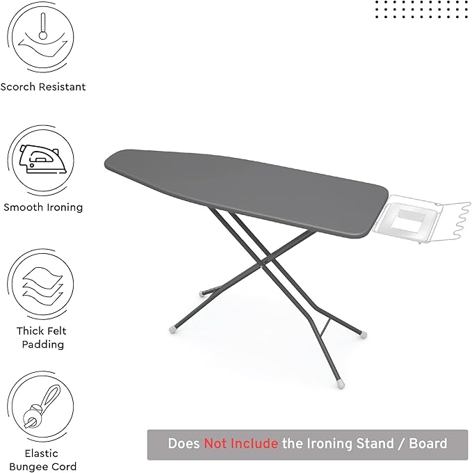 Encasa Homes Replacement Ironing Board Cover - Image 2