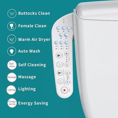 KERDE 08 Smart Electric Bidet Toilet Seat - Image 2