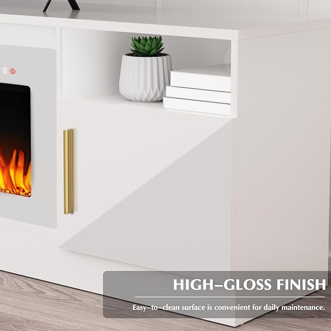 Lemberi Fireplace tv Stand - Image 6