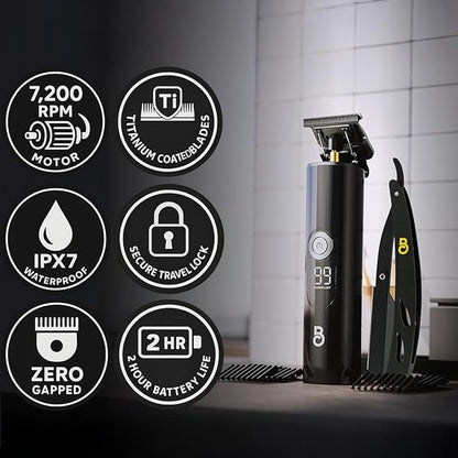 The Beard Club Professional T-Blade Beard Trimmer - Image 2