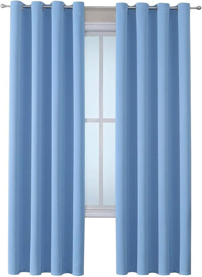 ChrisDowa Grommet Room Darkening Curtains - Image 7