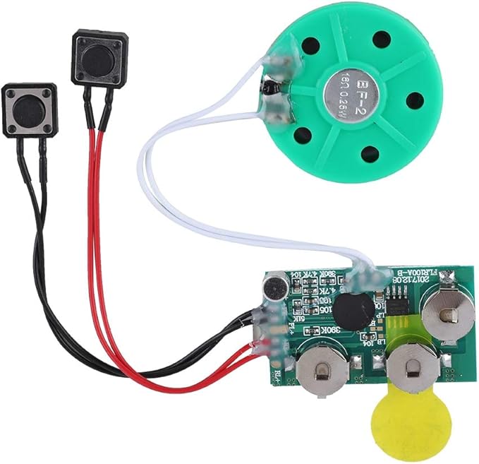 fosa 4 Minutes DIY Greeting Card Chip Music Sound Voice Recording Module Device by fosa