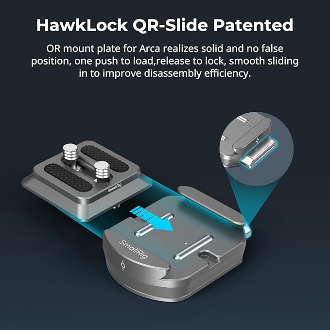 SmallRig HawkLock H38 Quick Release Mount Plate - Image 2
