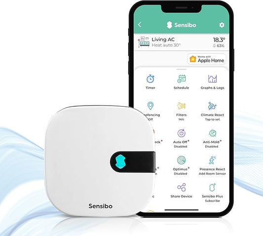 Sensibo Air - Smart Air Conditioner Controller. Apple HomeKit Certified. by Sensibo