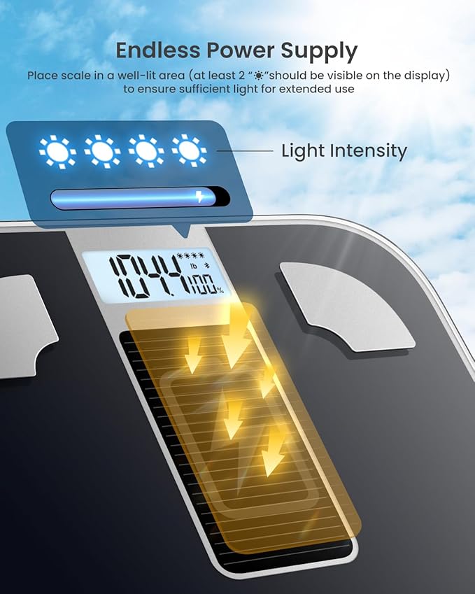 RENPHO Smart Scale for Body Weight, FSA&HSA Eligible, Digital Bathroom Scale - Image 2