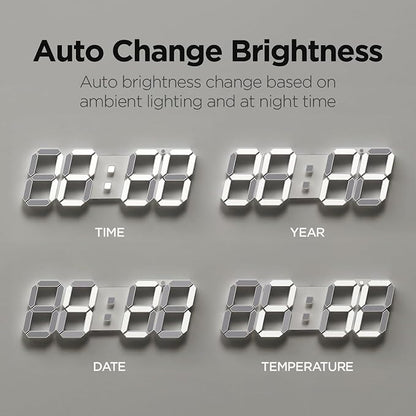 mooas 3D LED Clock - Image 4